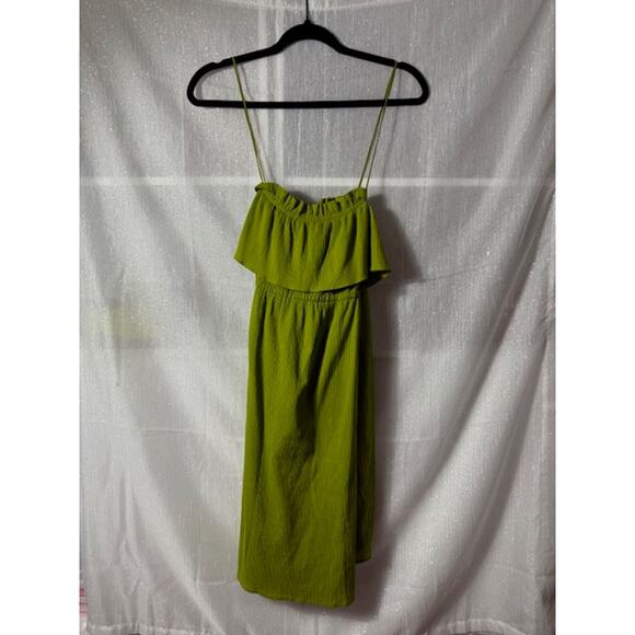GREEN BANANA REPUBLIC DRES SIZE MEDIUM - Picture 2 of 4